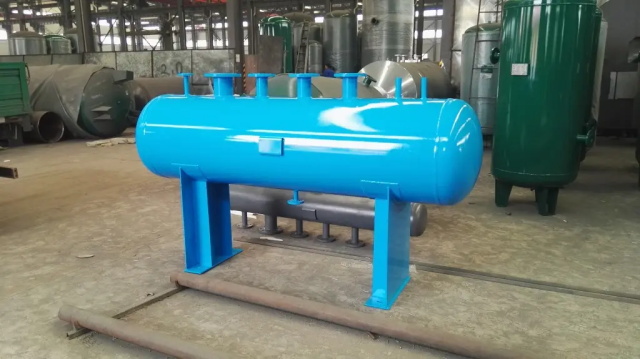 澄迈蒸汽分汽缸的拆除